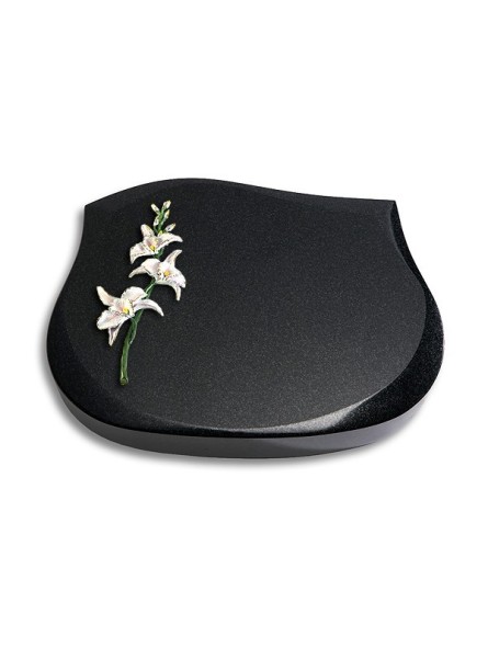 Grabstein Cassiopeia/Indisch-Black Orchidee (Color)