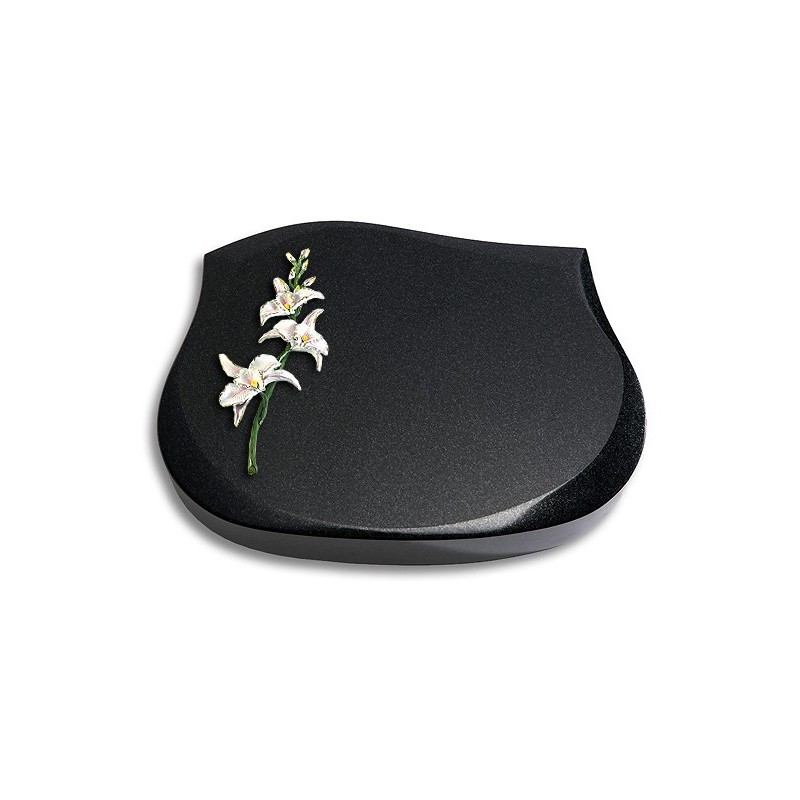 Grabstein Cassiopeia/Indisch-Black Orchidee (Color)