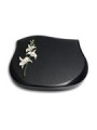 Grabstein Cassiopeia/Indisch-Black Orchidee (Color)