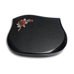 Grabstein Cassiopeia/Indisch-Black Rose 1 (Color)