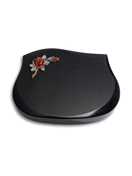 Grabstein Cassiopeia/Indisch-Black Rose 1 (Color)
