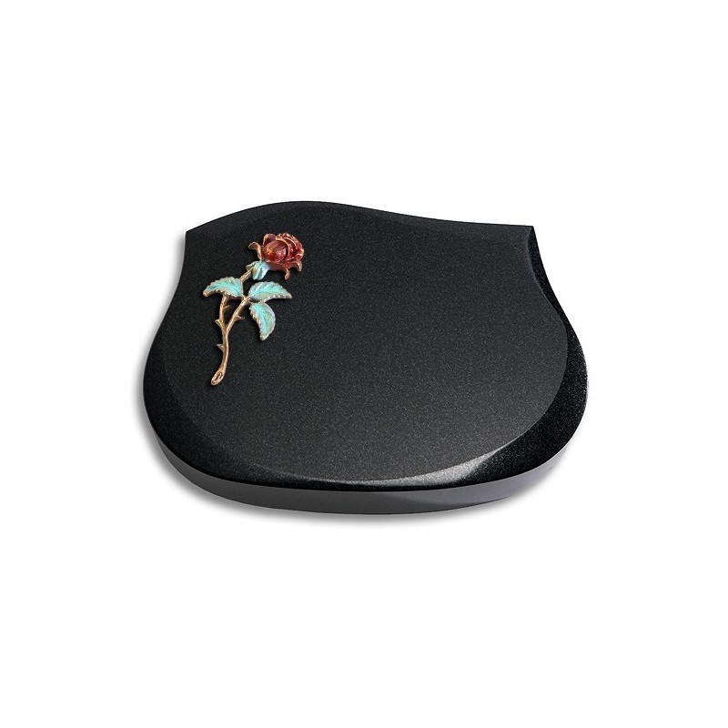 Grabstein Cassiopeia/Indisch-Black Rose 2 (Color)
