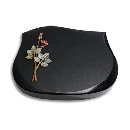 Grabstein Cassiopeia/Indisch-Black Rose 5 (Color)