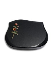 Grabstein Cassiopeia/Indisch-Black Rose 6 (Color)