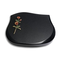 Grabstein Cassiopeia/Indisch-Black Rose 6 (Color)