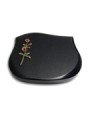 Grabstein Cassiopeia/Indisch-Black Rose 6 (Color)