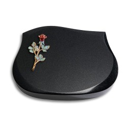 Grabstein Cassiopeia/Indisch-Black Rose 7 (Color)