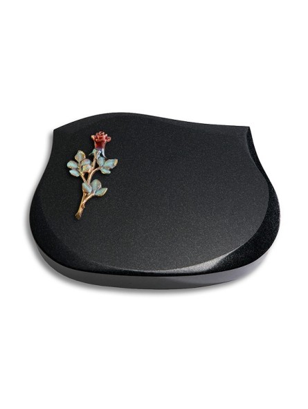 Grabstein Cassiopeia/Indisch-Black Rose 7 (Color)
