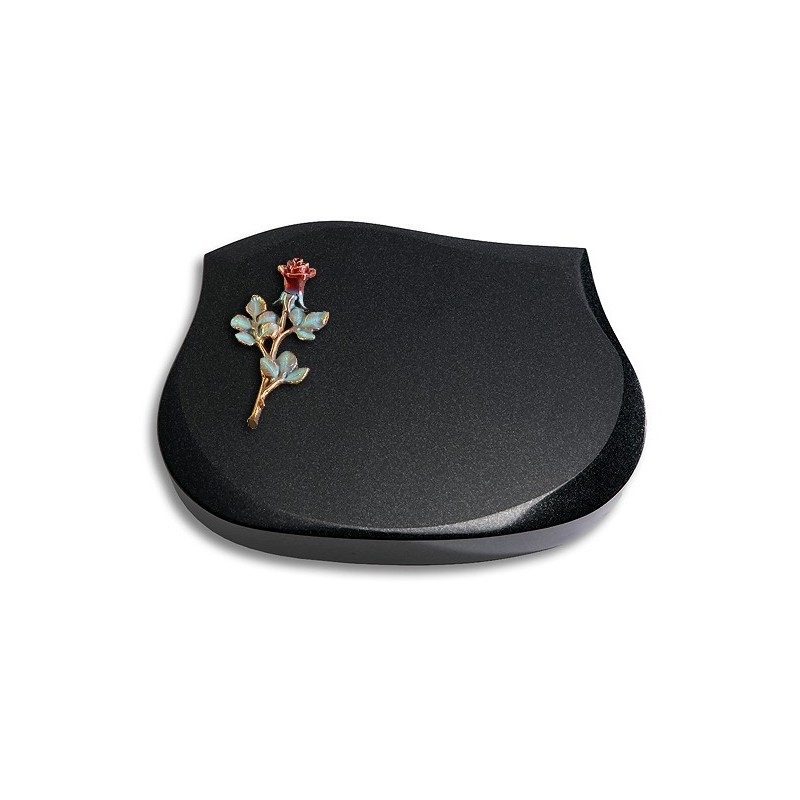 Grabstein Cassiopeia/Indisch-Black Rose 7 (Color)