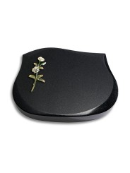 Grabstein Cassiopeia/Indisch-Black Rose 8 (Color)