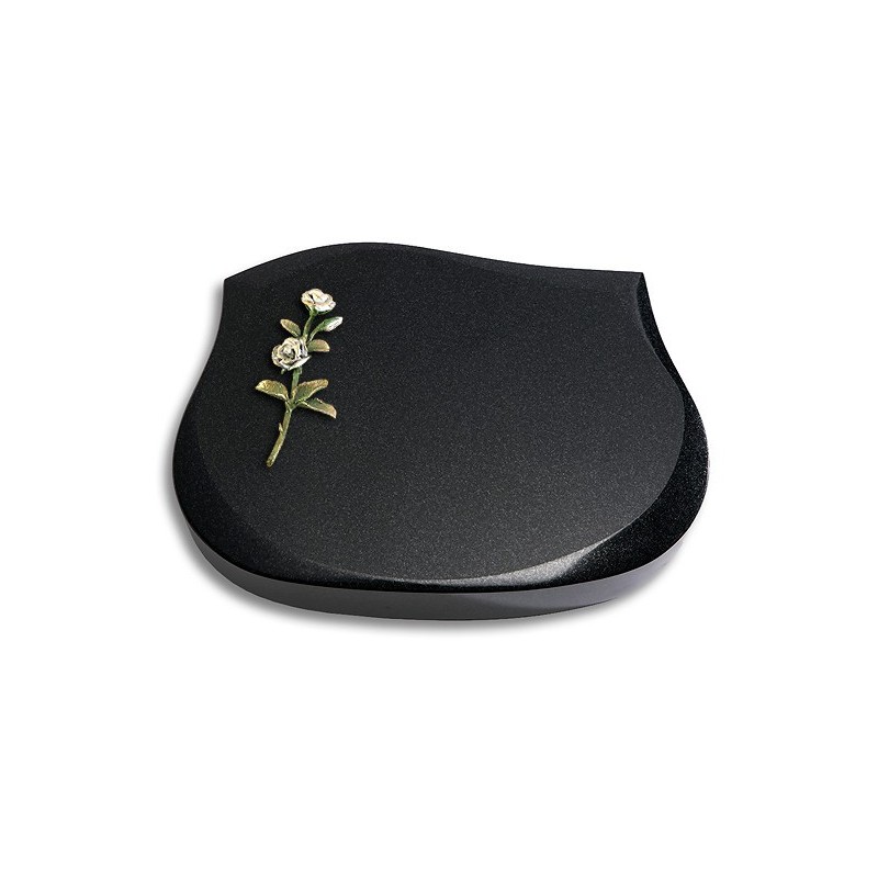 Grabstein Cassiopeia/Indisch-Black Rose 8 (Color)