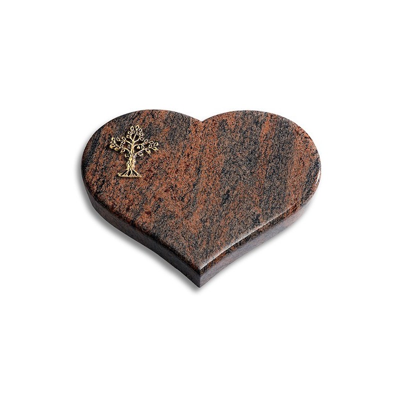 Grabstein Coeur/Twilight-Red Baum 2 (Bronze)