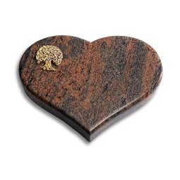 Grabstein Coeur/Twilight-Red Baum 3 (Bronze)