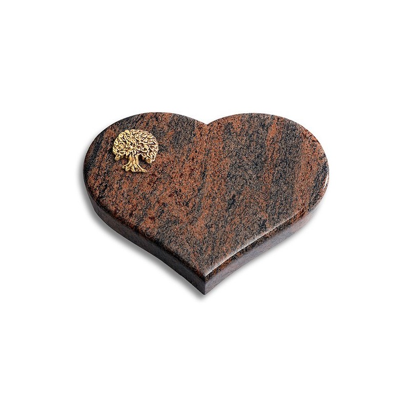 Grabstein Coeur/Twilight-Red Baum 3 (Bronze)