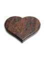 Grabstein Coeur/Twilight-Red (ohne Ornament)