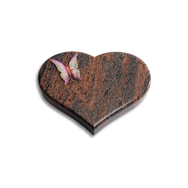 Grabstein Coeur/Twilight-Red Papillon 1 (Color)