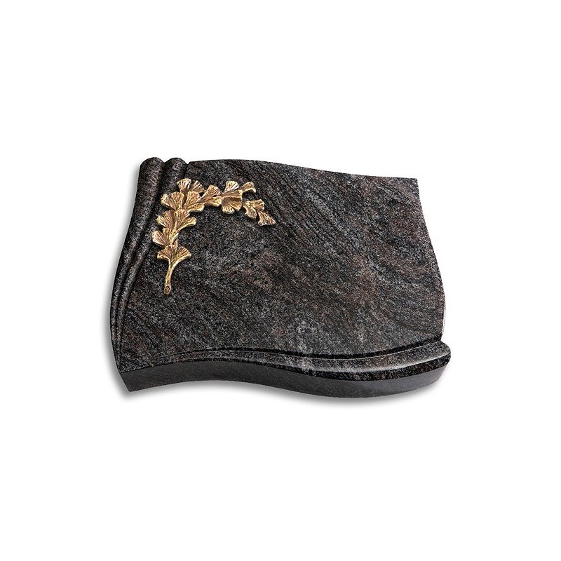 Grabstein Memory/Paradiso Gingozweig 2 (Bronze)