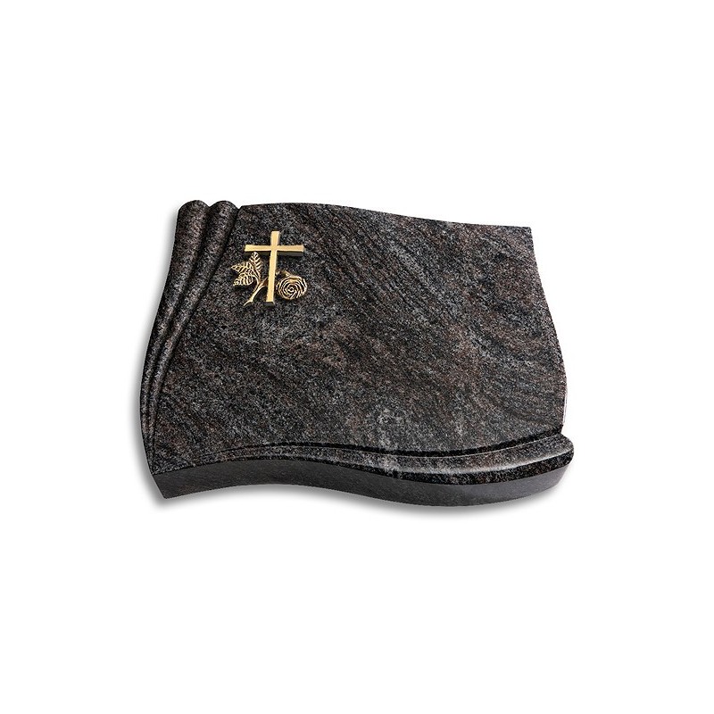 Grabstein Memory/Paradiso Kreuz 1 (Bronze)