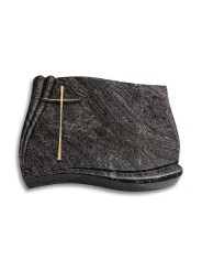 Grabstein Memory/Paradiso Kreuz 2 (Bronze)