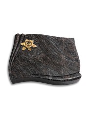 Grabstein Memory/Paradiso Rose 4 (Bronze)