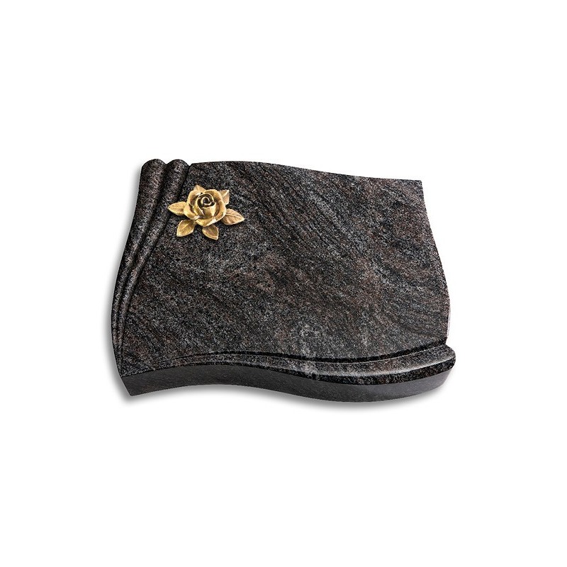 Grabstein Memory/Paradiso Rose 4 (Bronze)