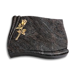 Grabstein Memory/Paradiso Rose 8 (Bronze)