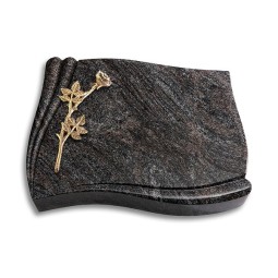 Grabstein Memory/Paradiso Rose 9 (Bronze)