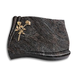 Grabstein Memory/Paradiso Rose 10 (Bronze)