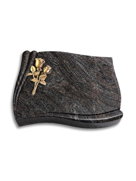 Grabstein Memory/Paradiso Rose 11 (Bronze)
