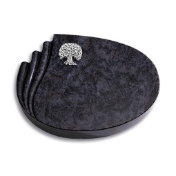 Grabstein Waves/Orion Baum 3 (Alu)