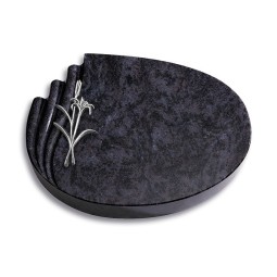 Grabstein Waves/Orion Lilienzweig (Alu)