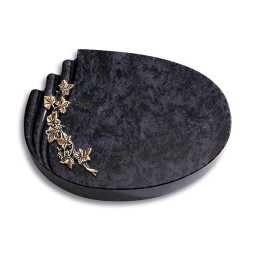 Grabstein Waves/Orion Efeu (Bronze)