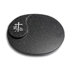 Grabstein Yang/Indisch-Impala Kreuz 1 (Alu)