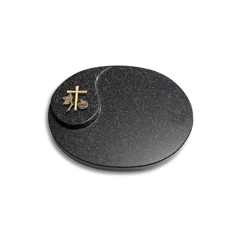 Grabstein Yang/Indisch-Impala Kreuz 1 (Bronze)