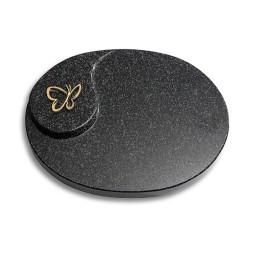 Grabstein Yang/Indisch-Impala Papillon (Bronze)