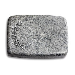 Grabstein Linea/Viskont-White Efeu (Alu)