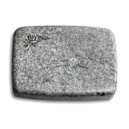 Grabstein Linea/Viskont-White Rose 1 (Alu)