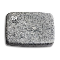 Grabstein Linea/Viskont-White Rose 3 (Alu)