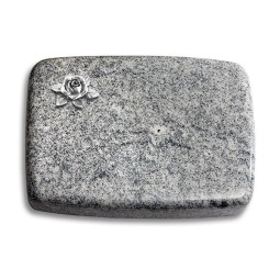 Grabstein Linea/Viskont-White Rose 4 (Alu)