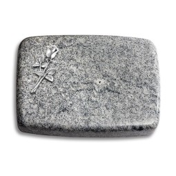 Grabstein Linea/Viskont-White Rose 8 (Alu)