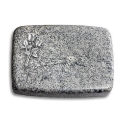 Grabstein Linea/Viskont-White Rose 11 (Alu)