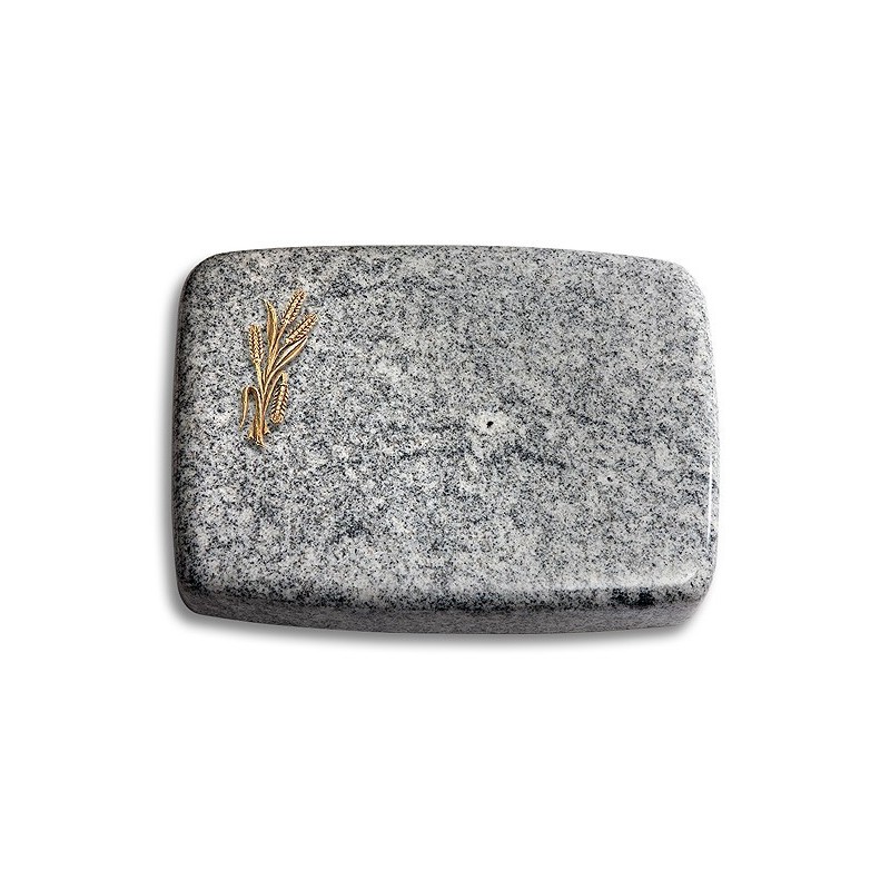 Grabstein Linea/Viskont-White Ähren 1 (Bronze)