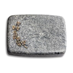 Grabstein Linea/Viskont-White Efeu (Bronze)