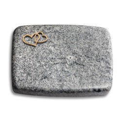 Grabstein Linea/Viskont-White Herzen (Bronze)