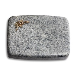 Grabstein Linea/Viskont-White Rose 1 (Bronze)