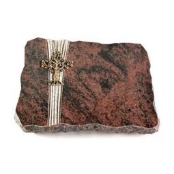 Grabplatte Aruba Strikt Baum 2 (Bronze)