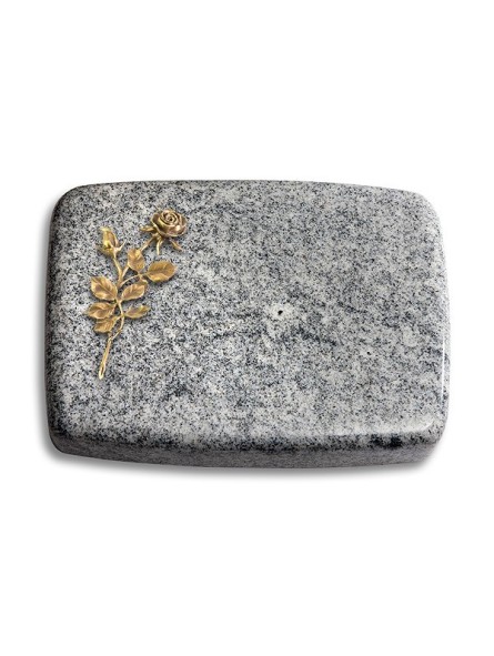 Grabstein Linea/Viskont-White Rose 13 (Bronze)