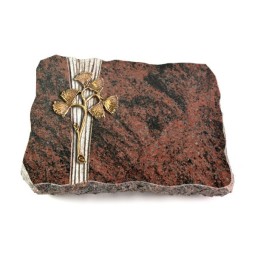 Grabplatte Aruba Strikt Gingozweig 1 (Bronze)