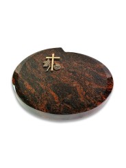 Grabstein Baroque/Aruba Kreuz 1 (Bronze)