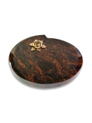 Grabstein Baroque/Aruba Rose 4 (Bronze)